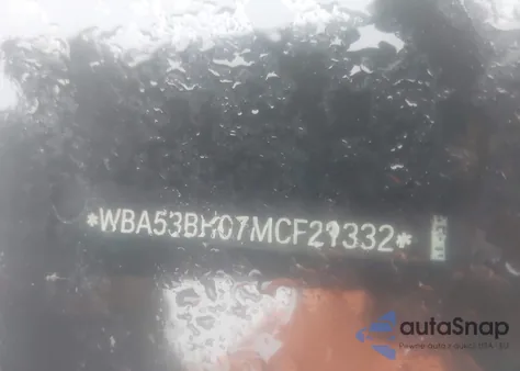 2021 BMW 530I z USA, uszkodzony, nr VIN WBA53BH07MCF21332